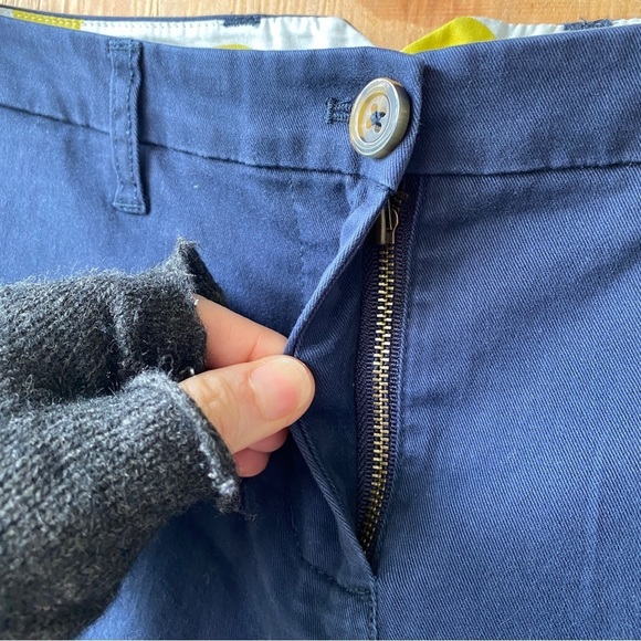NWT Boden Rachel Chino Petite Capri Pant Navy - Picture 7 of 14